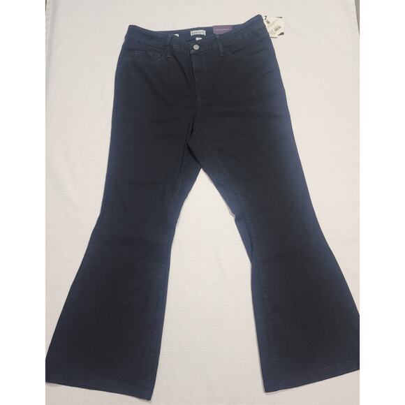 AVA & VIV Women's High rise flare jeans 17 W36''x L43'' - Picture 1 of 9